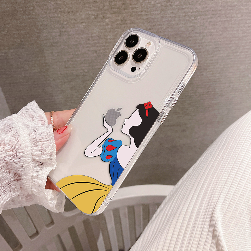 Fairy Tale Kiss Clear Silicon Case Cover