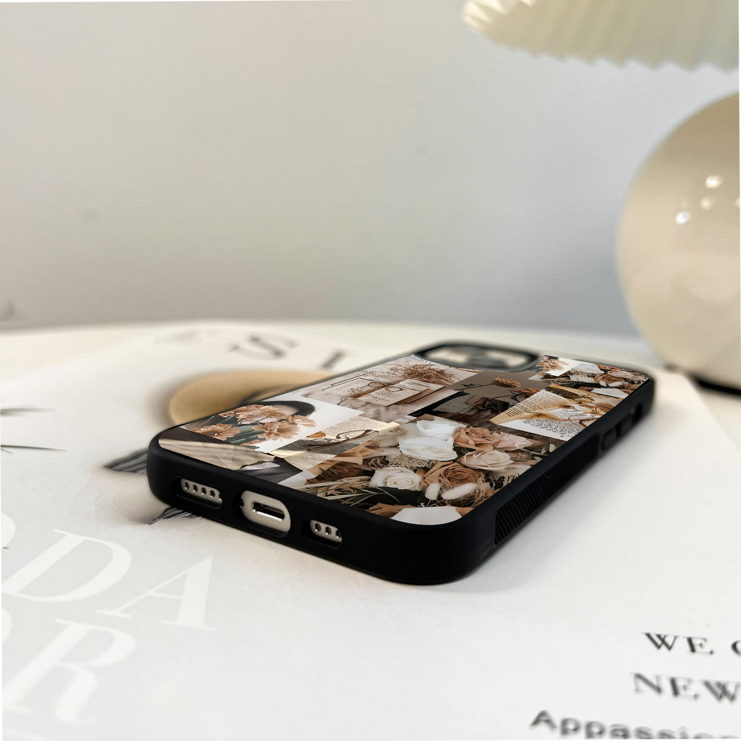 Vintage Bloom Story Glass Case