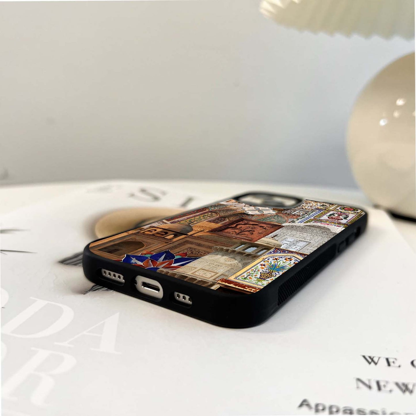 Mughal Palace Grandeur Glass Case