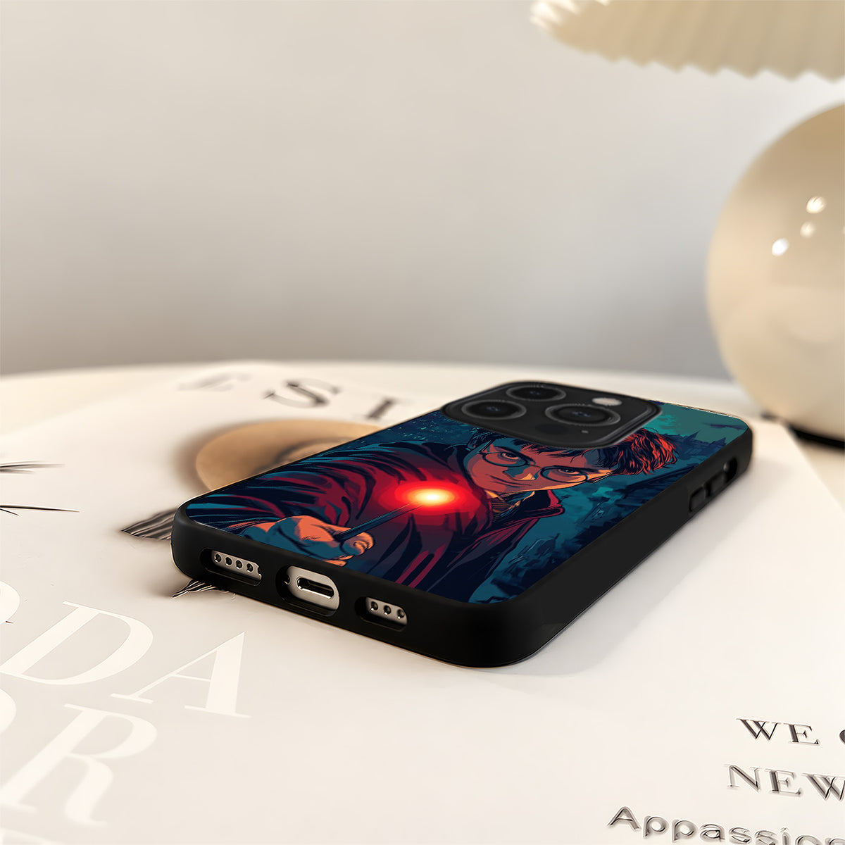 Harry Potter Magic Spell Glass Case