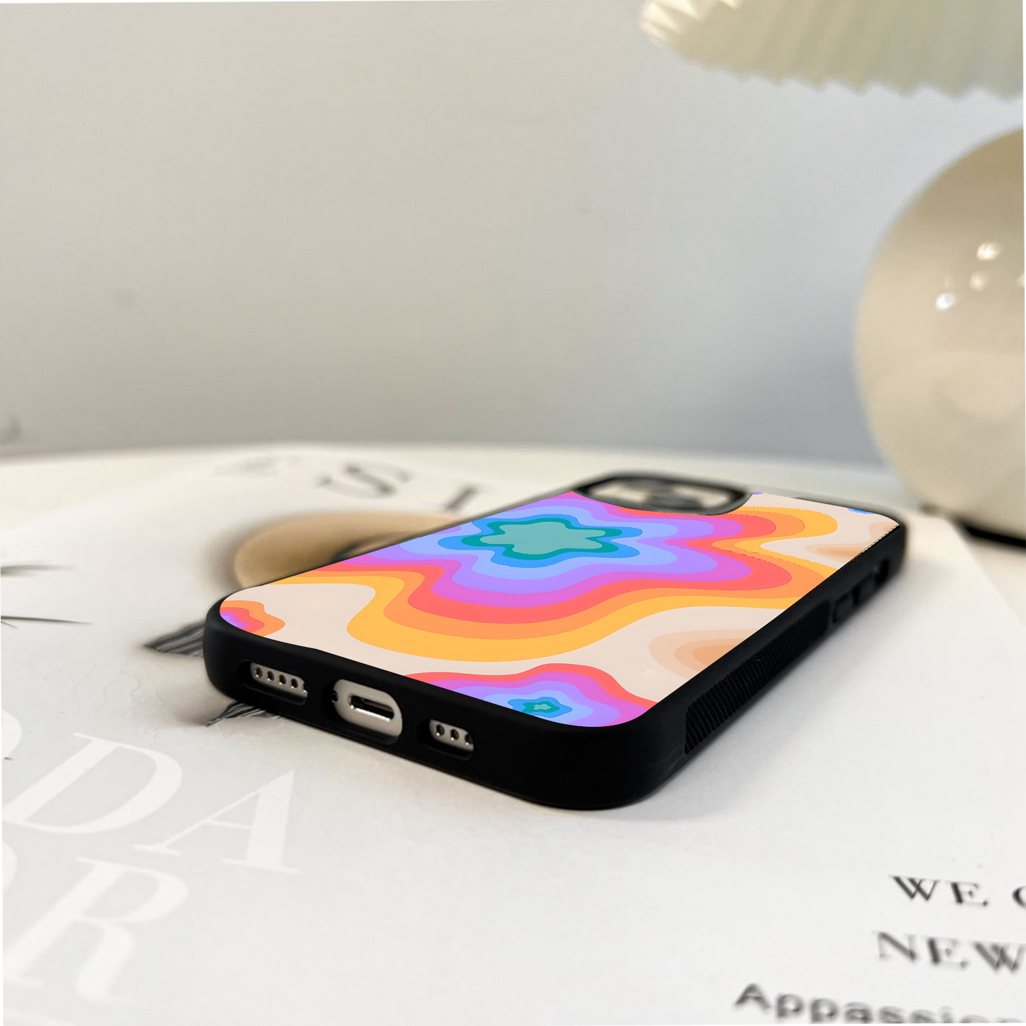 Groovy Pop Flow Glass Case