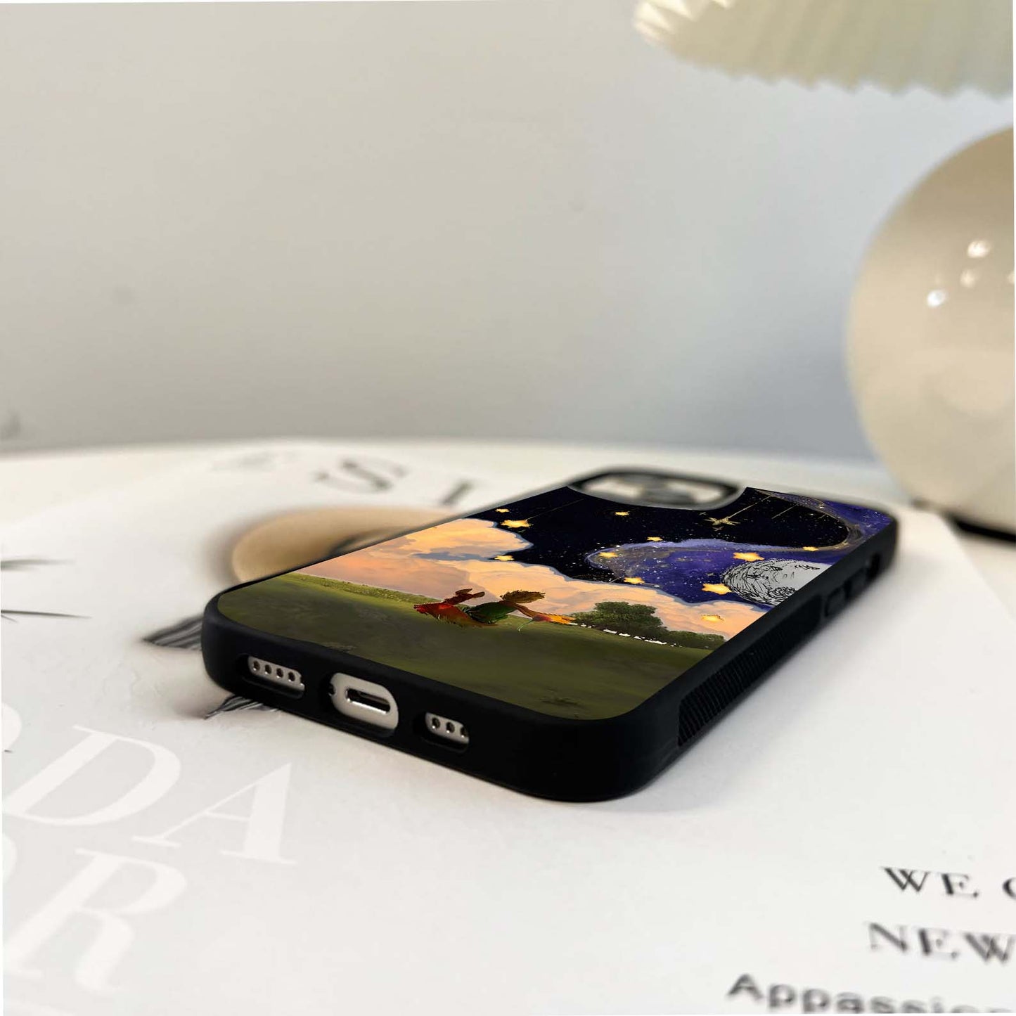 Starry Night Companions Glass Case