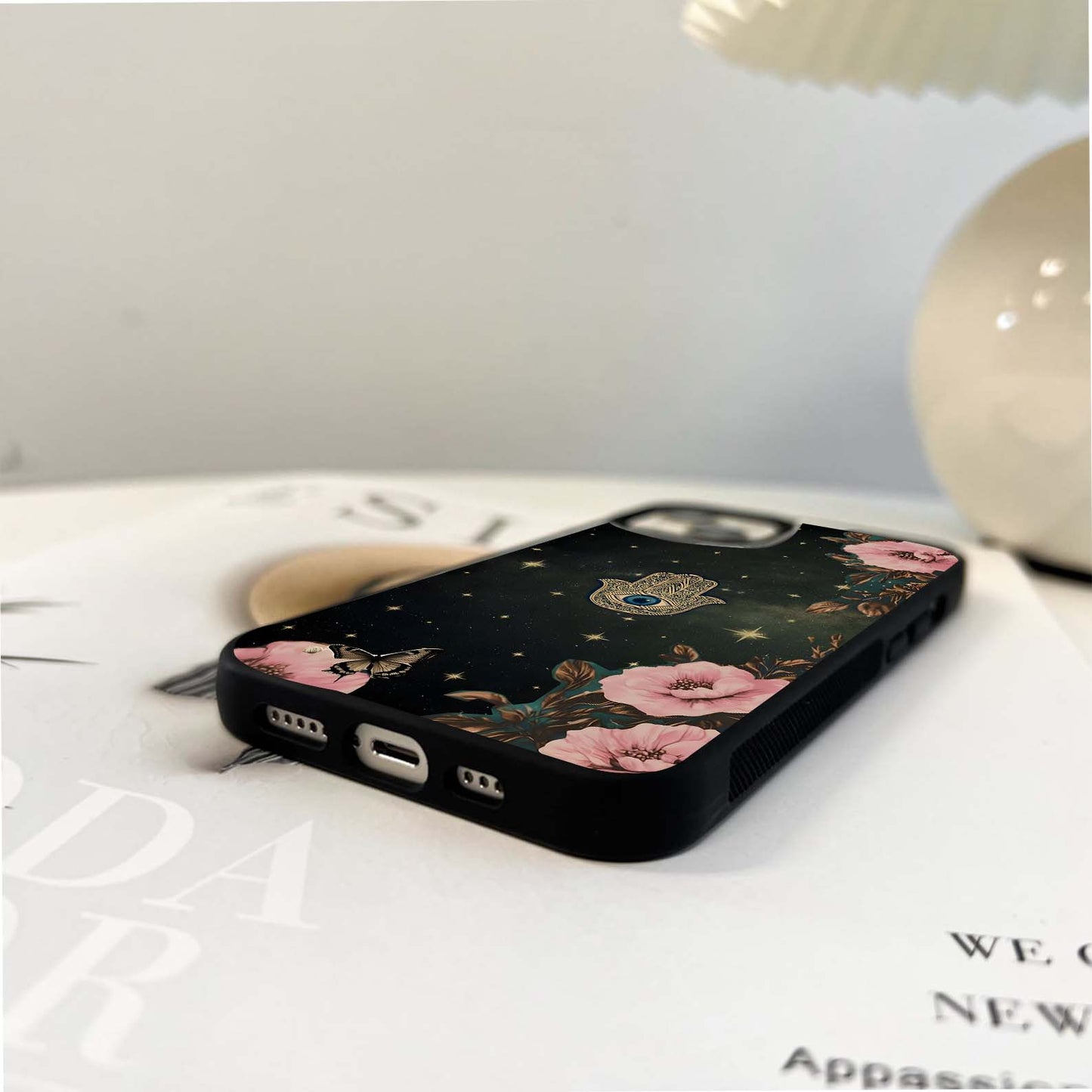 Mystic Bloom Protection Glass Case