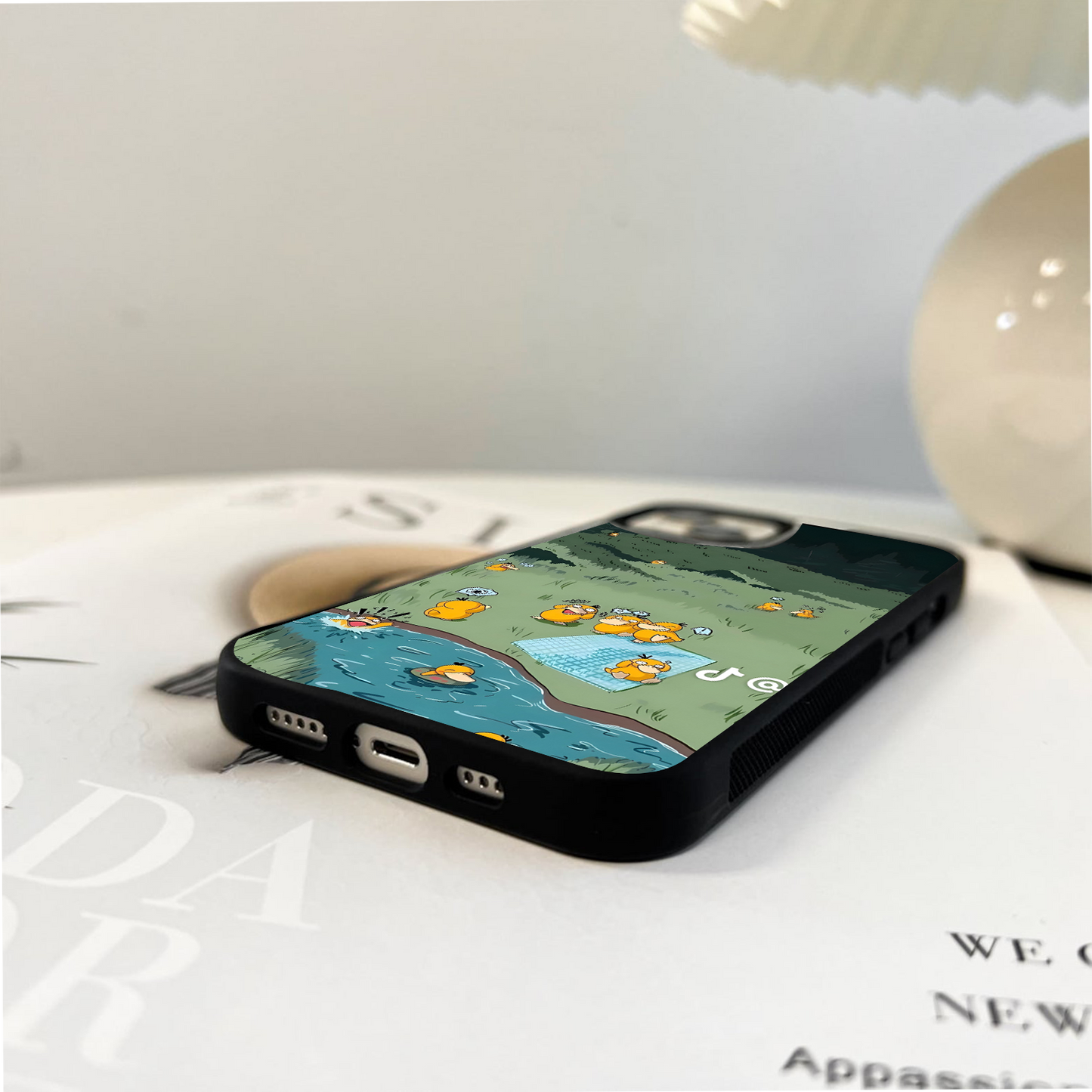 Dizzy Duck Day Glass Case