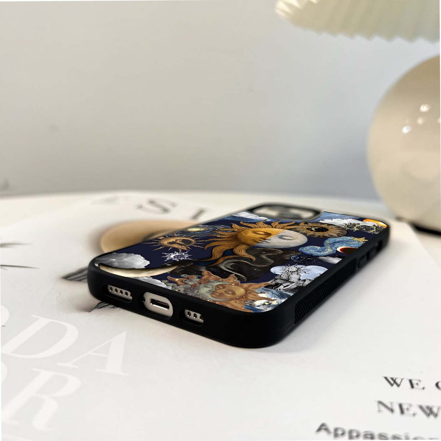 Sun and Moonlight Glass Case