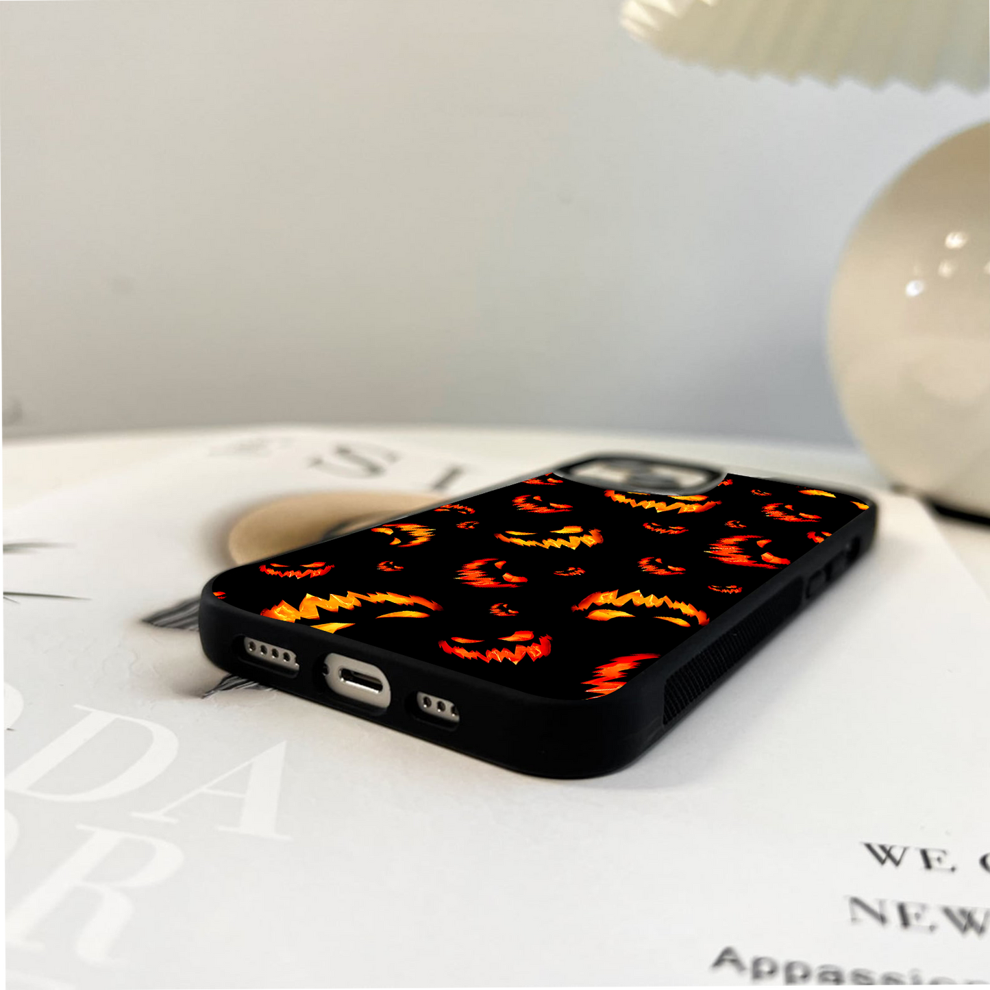 Sinister Flame Glow Glass Case