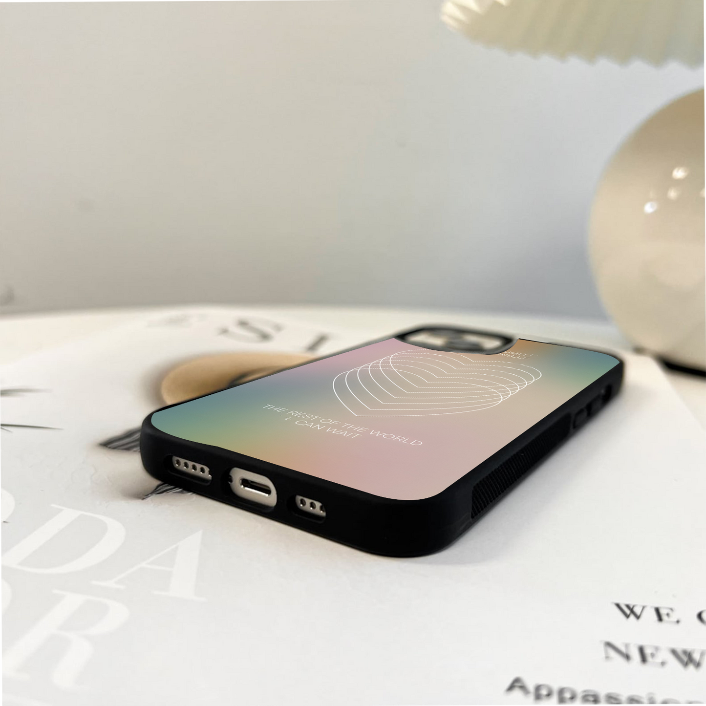 Heart Feels Whole Glass Case