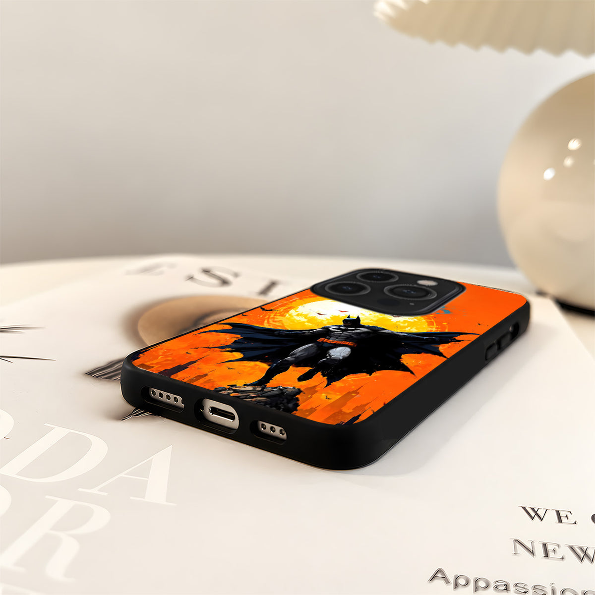 Batman Fire Knight Glass Case