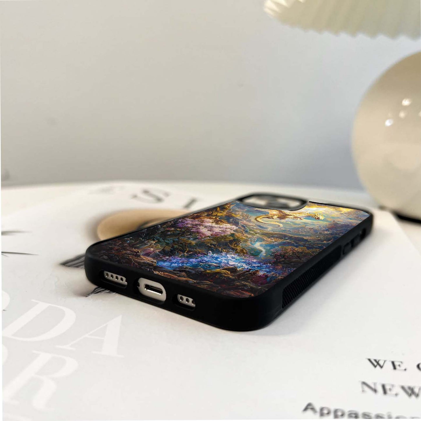 Mystic Sky Realm Glass Case