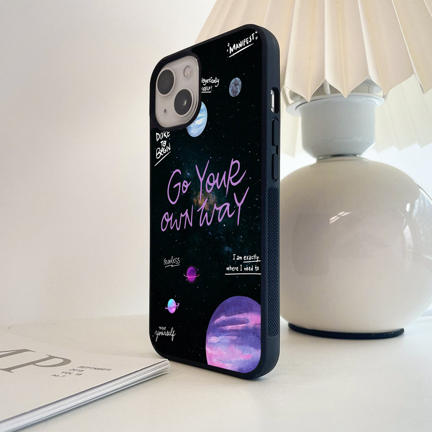 Galactic Vibes Universe Glass Case