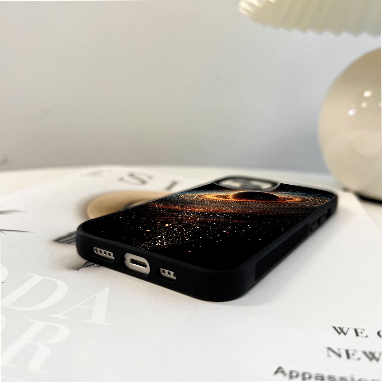 Galactic Scene Glass Case