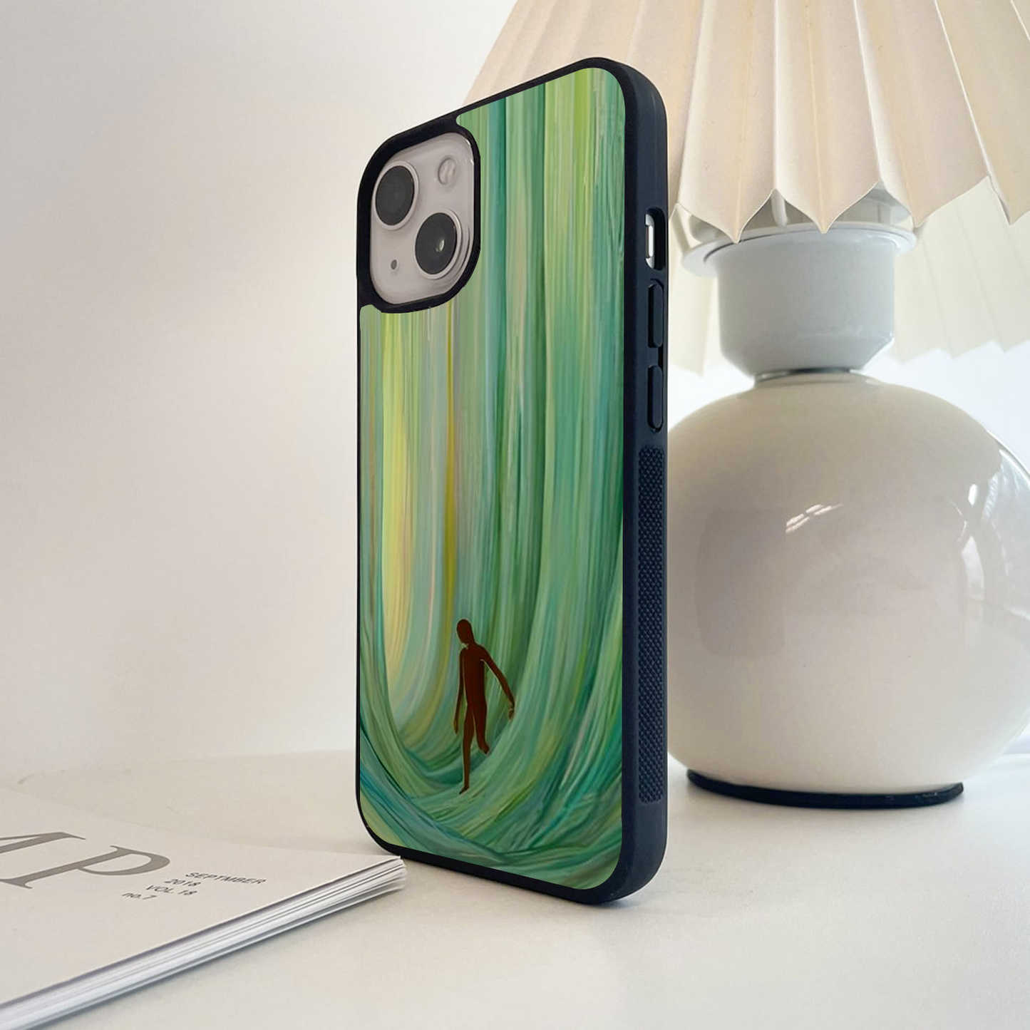 Solitude in Motion Glass Case