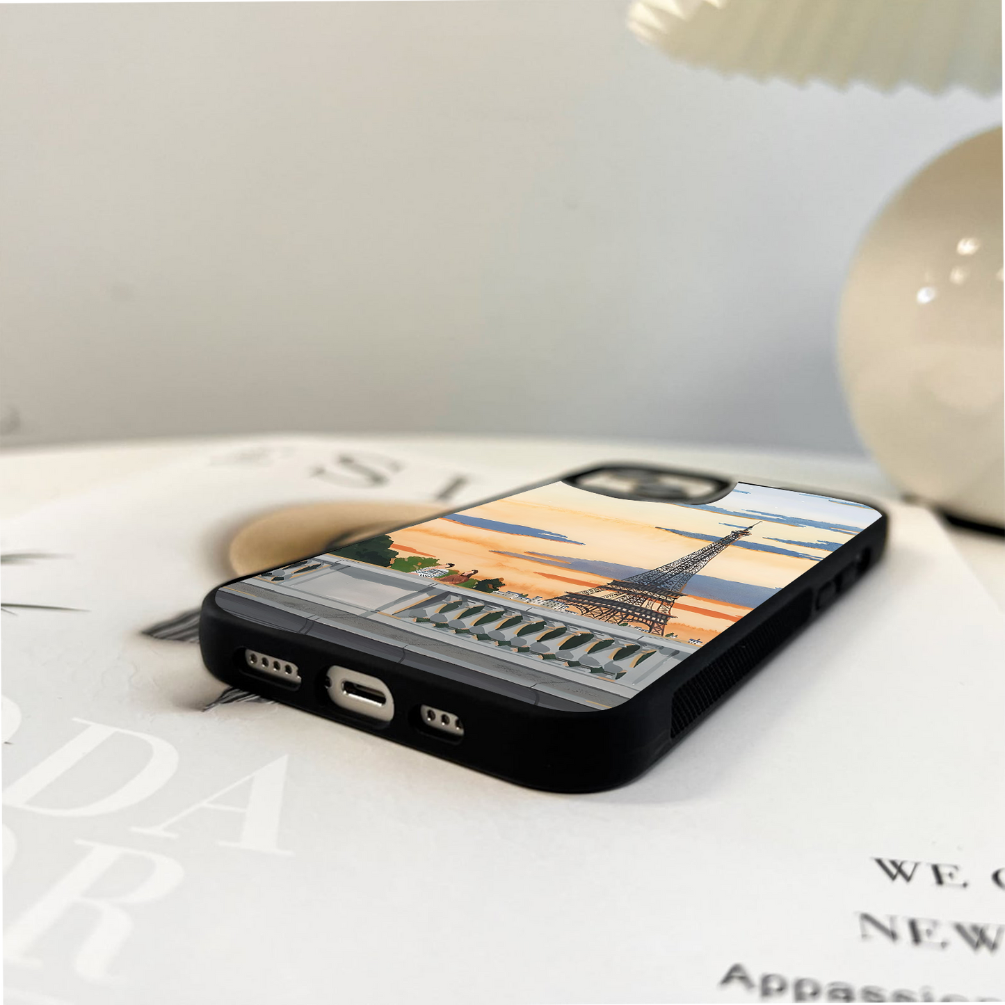 Parisian Dream Glow Glass Case