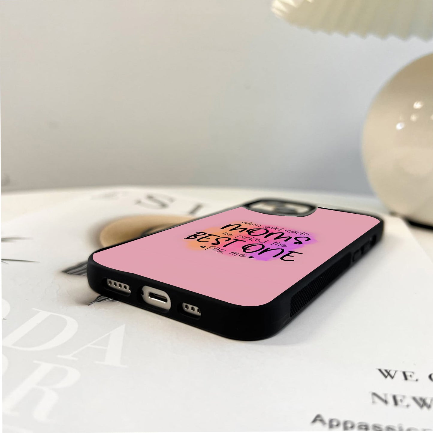God's Best Mom Glass Case