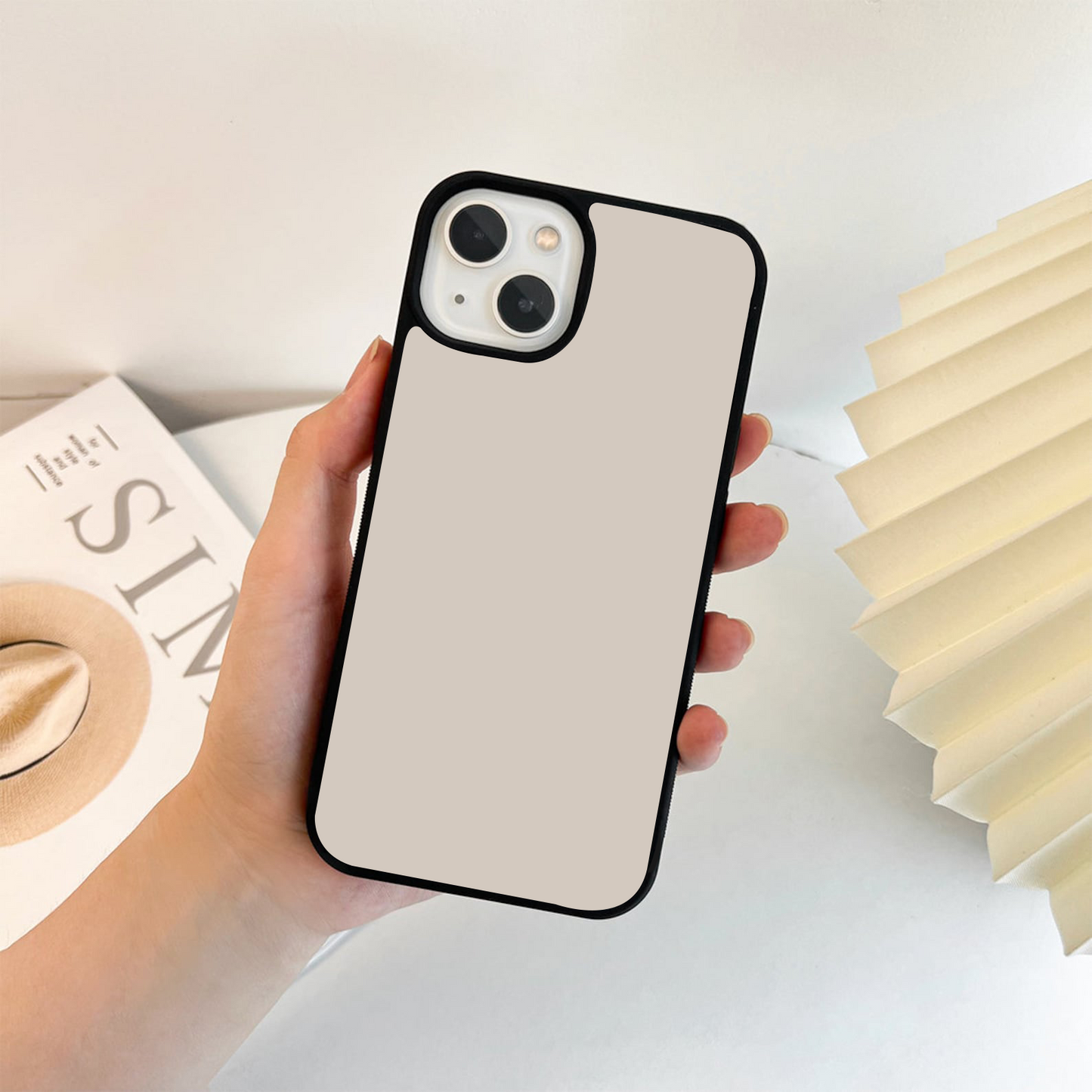 Pantone Oat Milk Glass Case