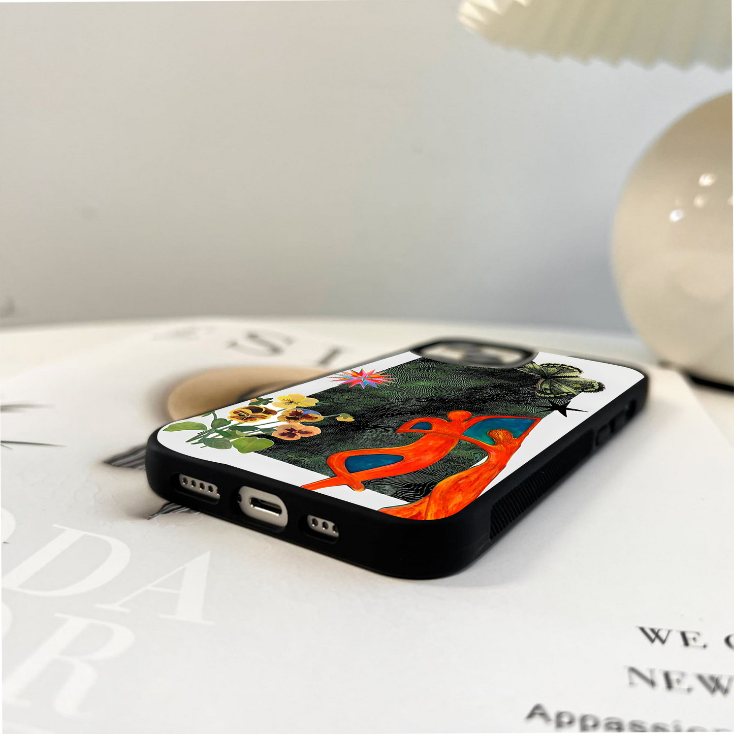 Dancing Through Dimensions Glass Case