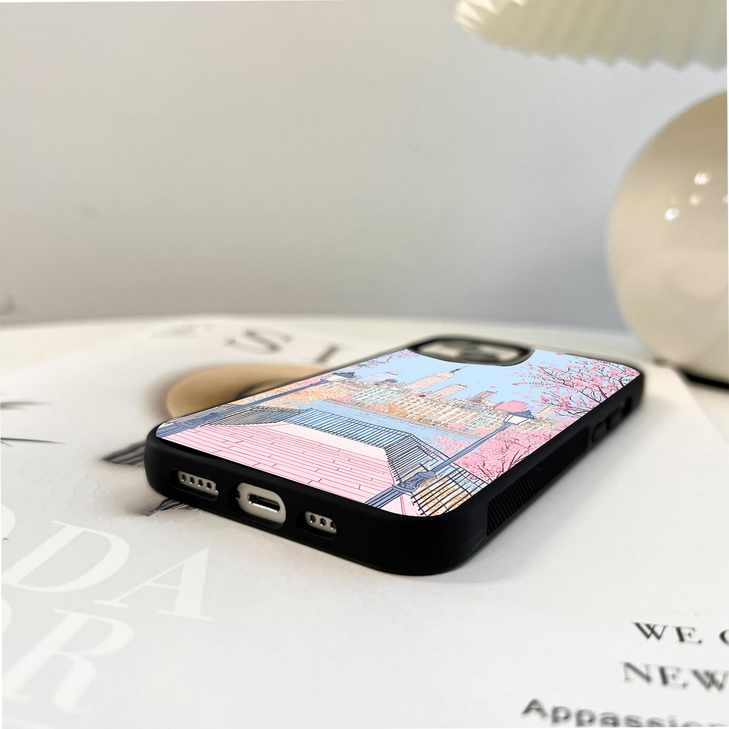 Cherry City Spring Glass Case