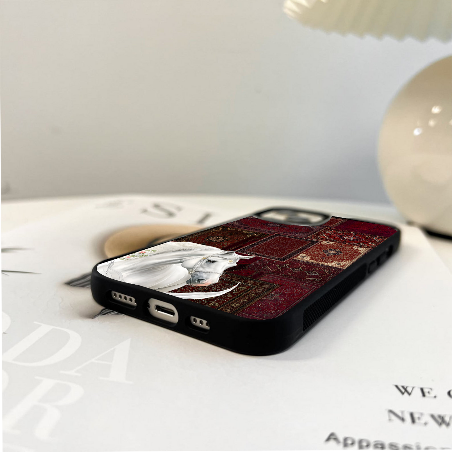 Royal Stallion Elegance Glass Case