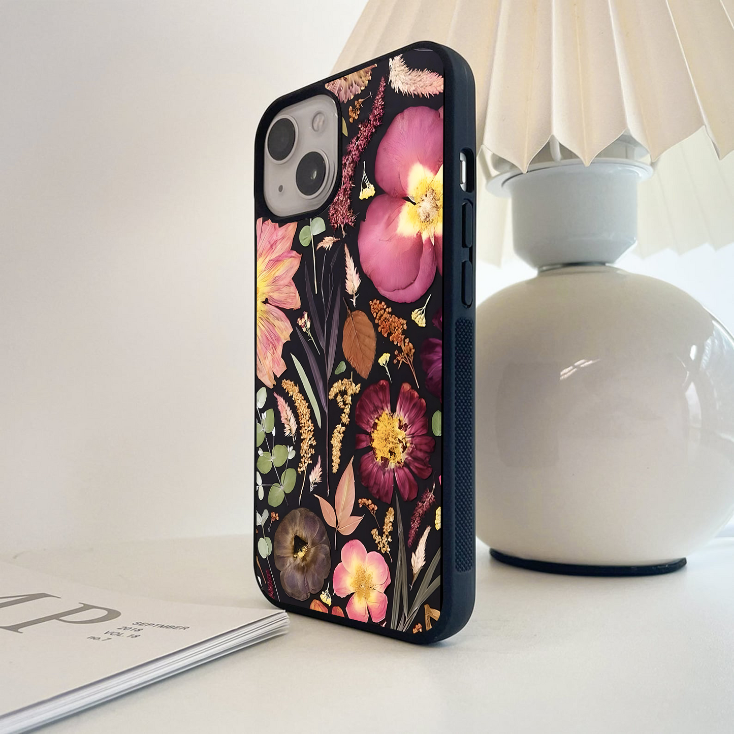 Petal Dream Tapestry Glass Case