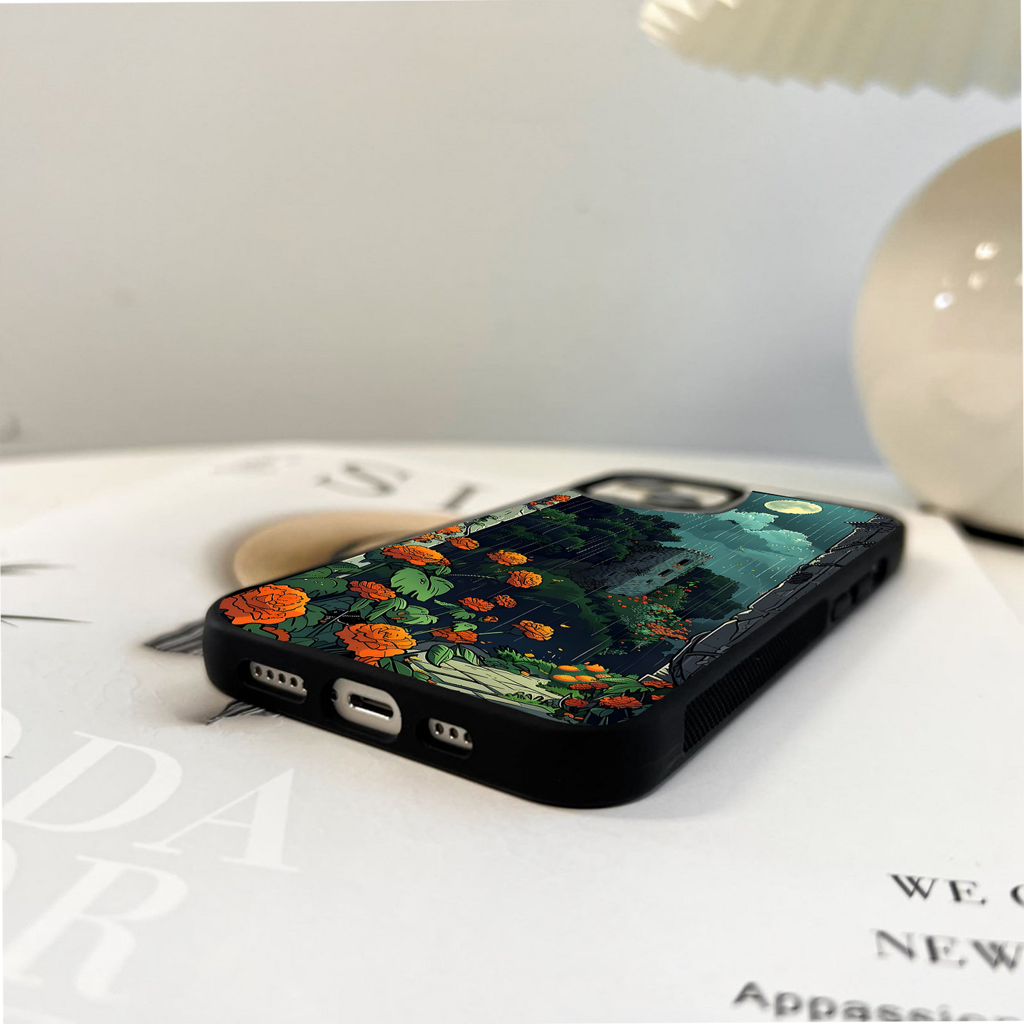 Greenatic Moon Glass Case