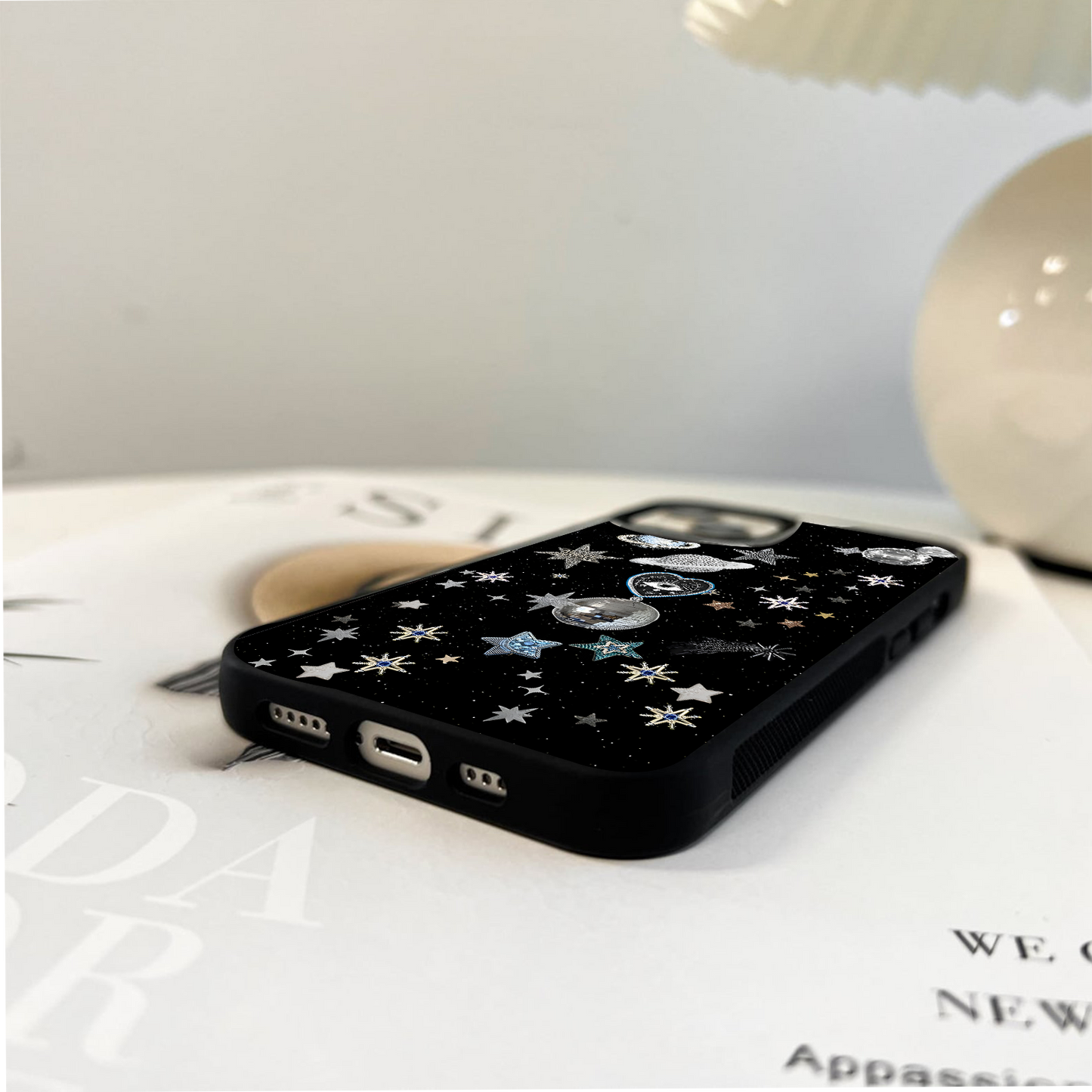 Galactic Spark Shine Glass Case