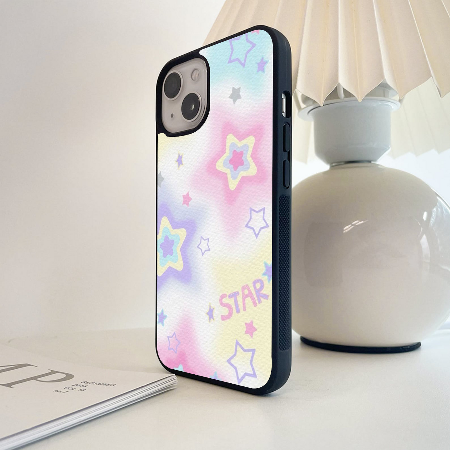 Pastel Star Dream Glass Case