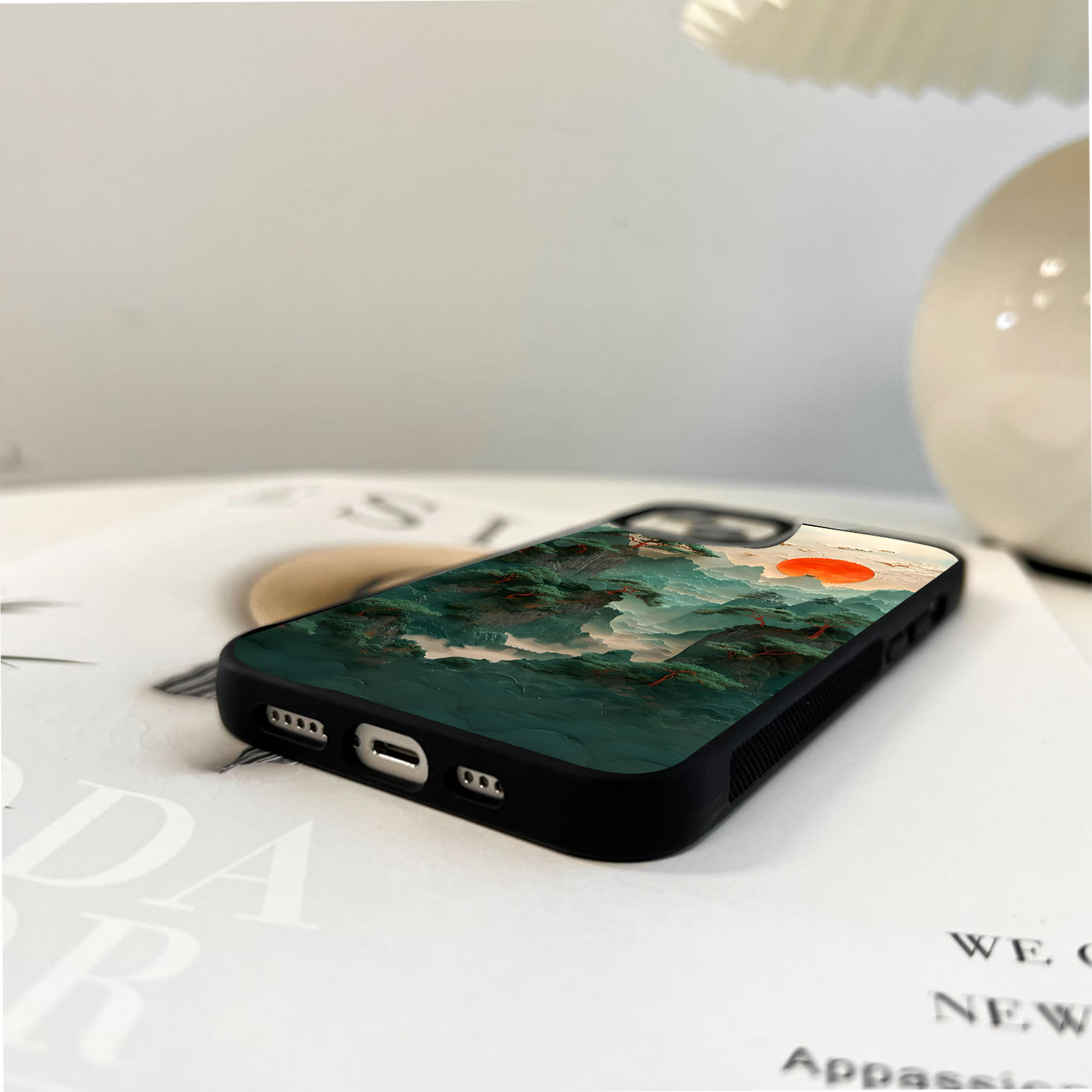 Sky Silence Trail Glass Case