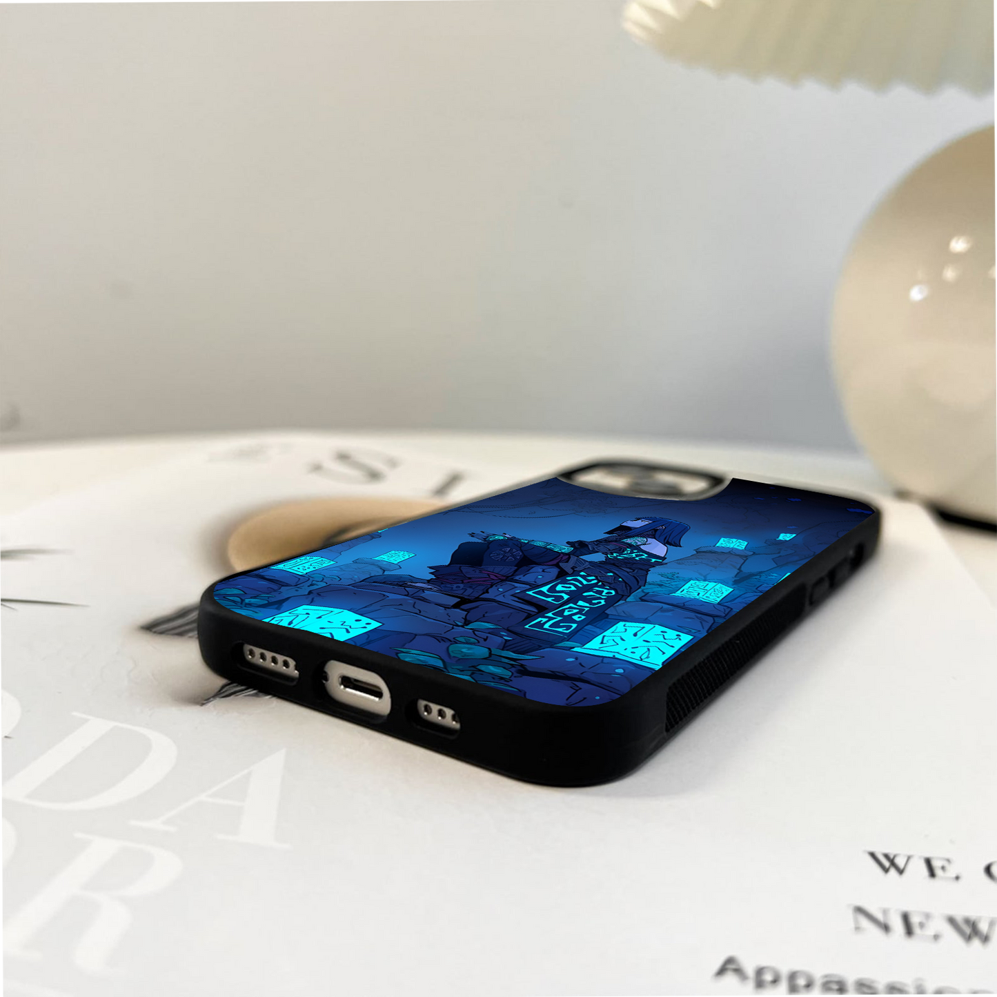 Runes And Peace Glass Case