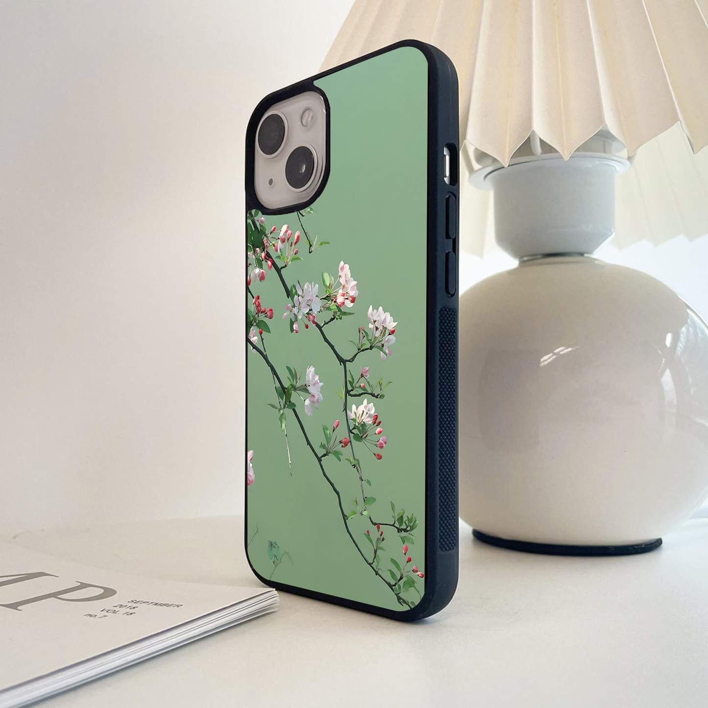 Spring Breeze Bloom Glass Case