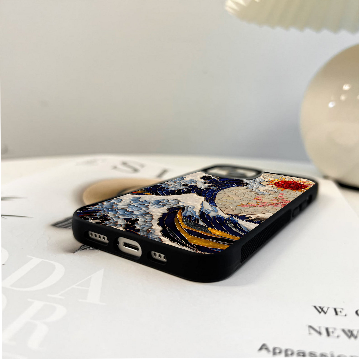 Rising Wave Glory Glass Case