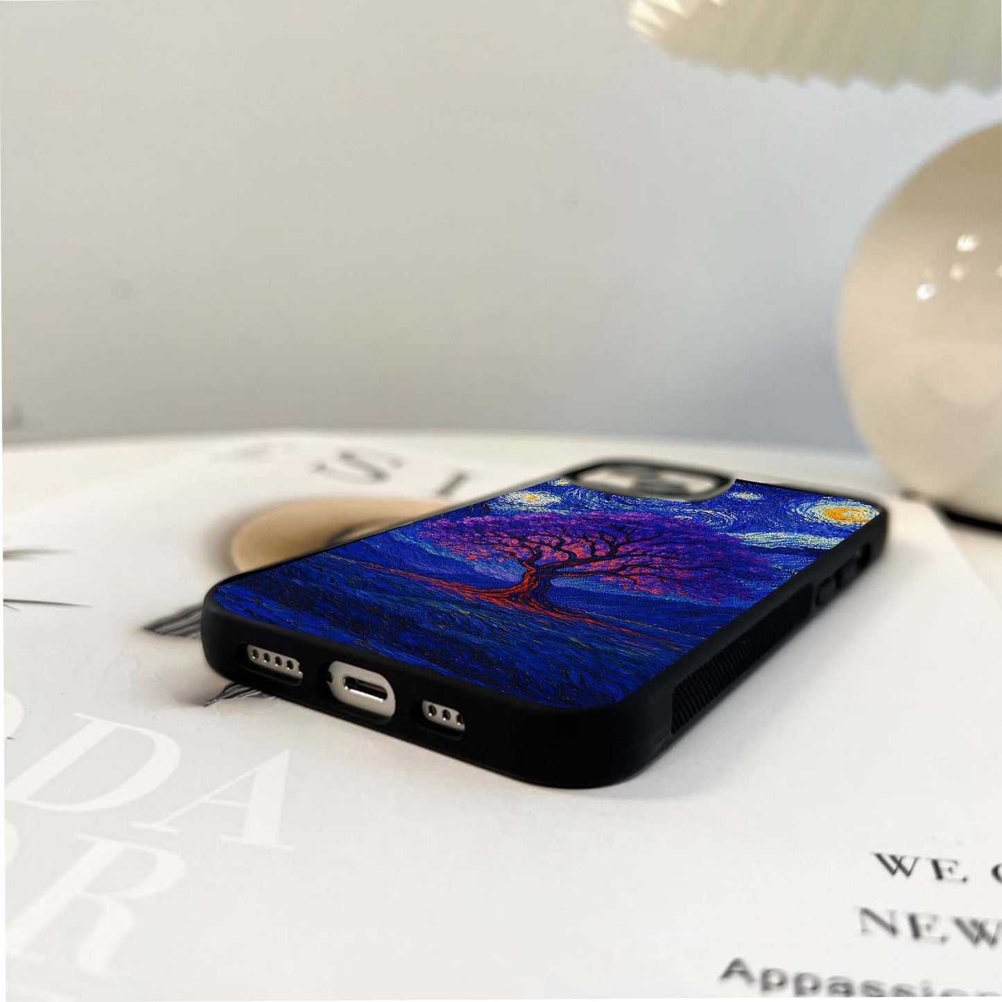 Starlit Bloom Tree Glass Case