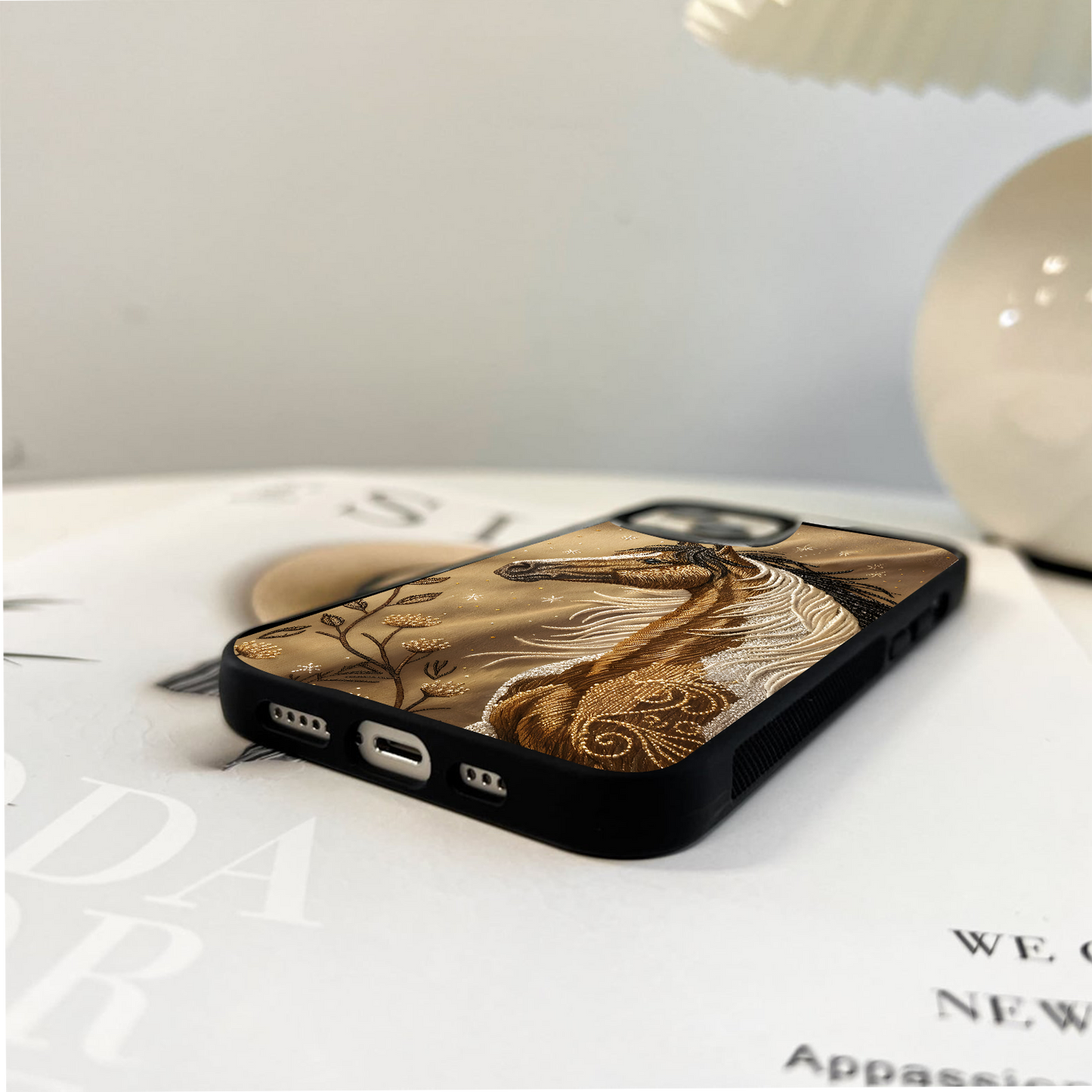 Golden Prairie Majesty Glass Case