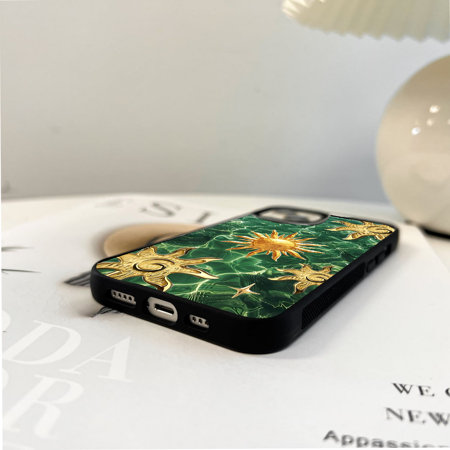 Aqua Sun Mirage Glass Case