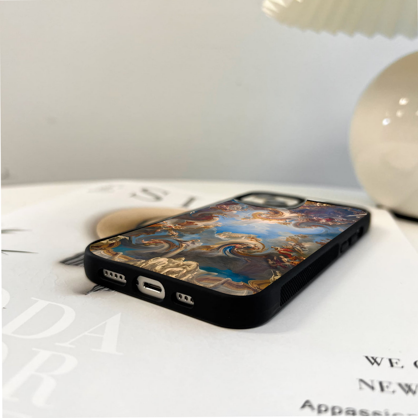 Heavenly Dream Spiral Glass Case