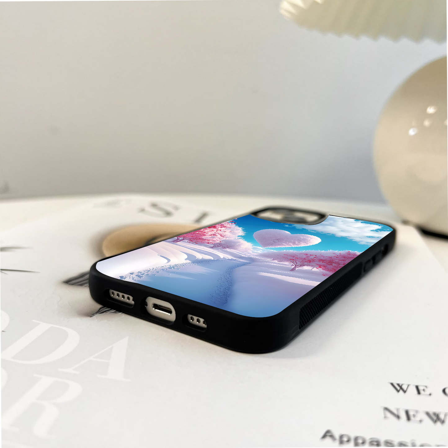 Heart Dream Lane Glass Case