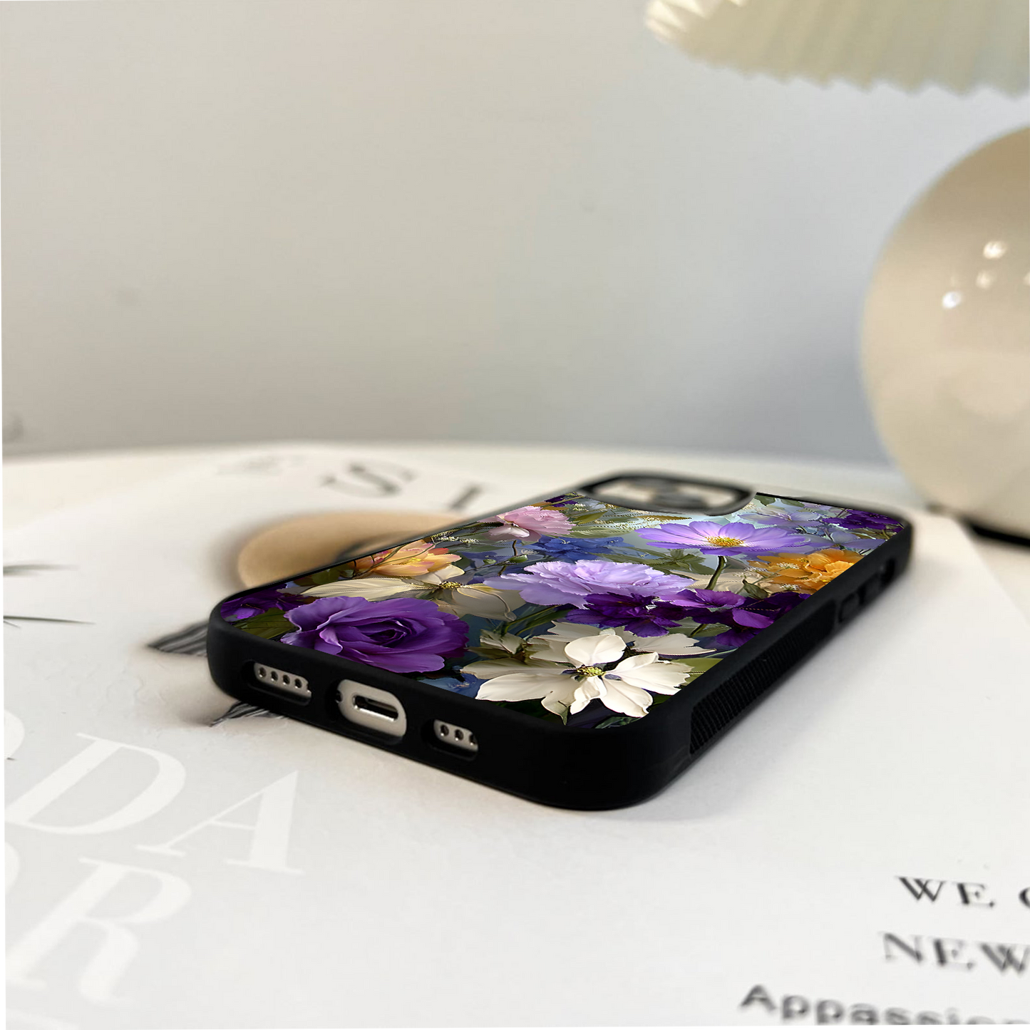 Blooming Petal Dream Glass Case