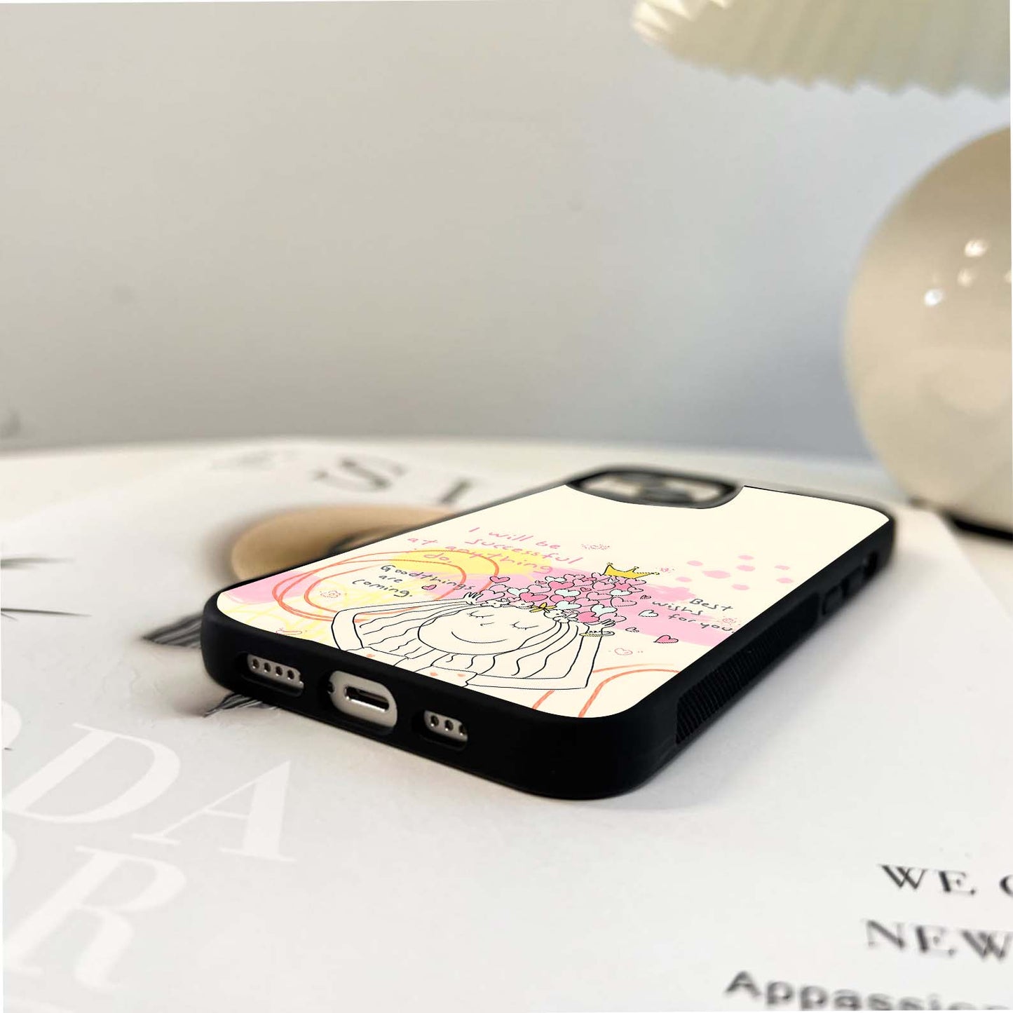 Crown of Positivity Glass Case