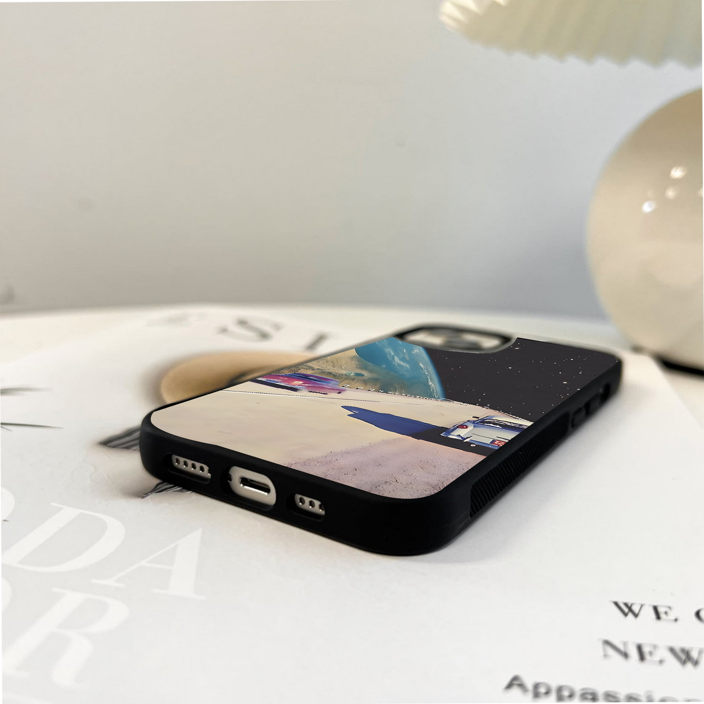 Cottage Moon Magic Glass Case