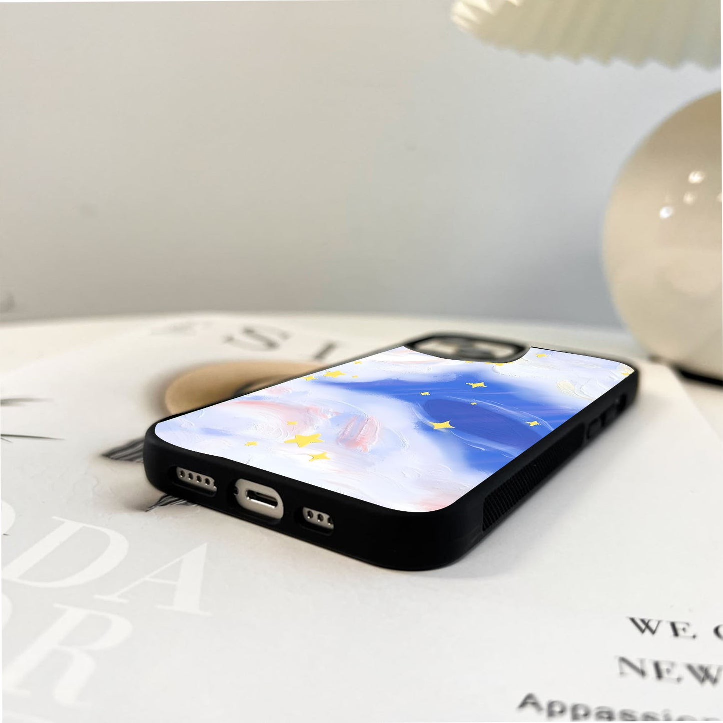 Painted Star Drift Glass Case