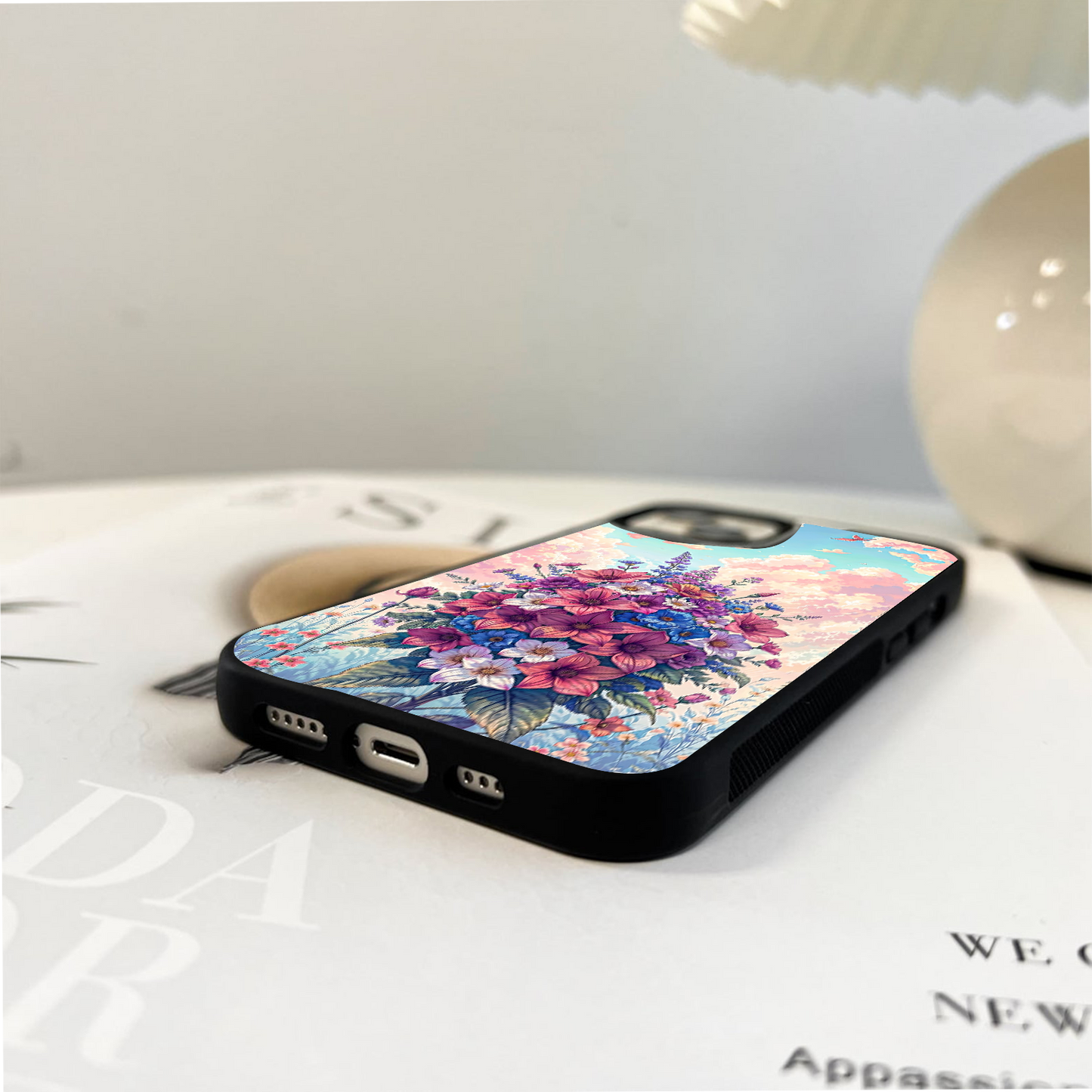 Sky Petal Dream Glass Case