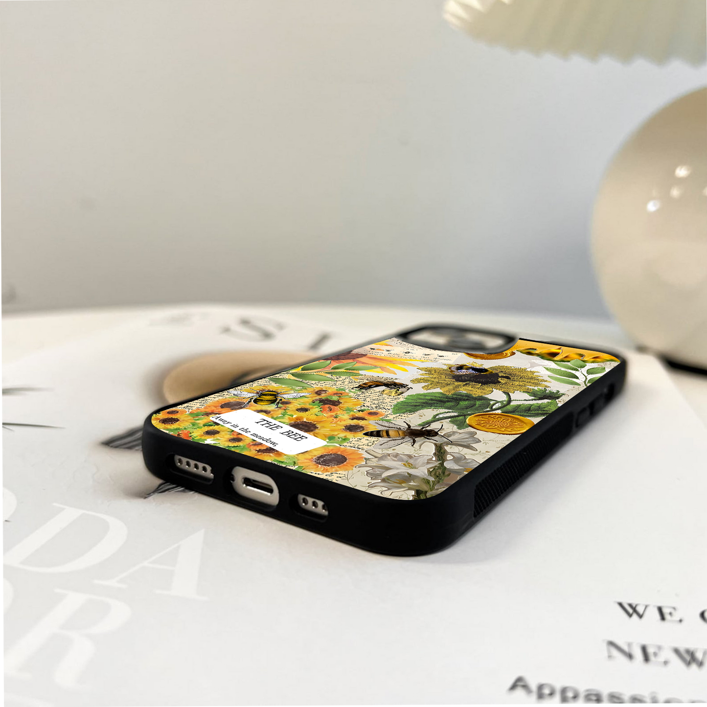 Vintage Honey Meadow Glass Case