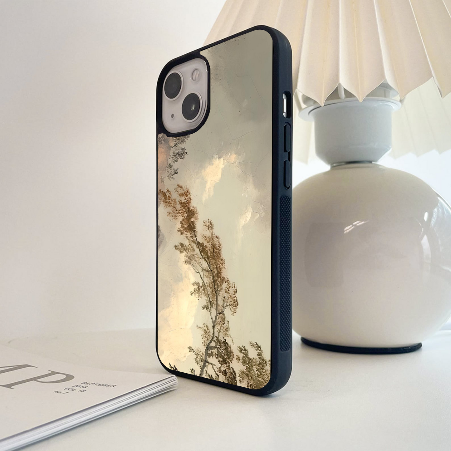 Whispers of Wind Glass Case