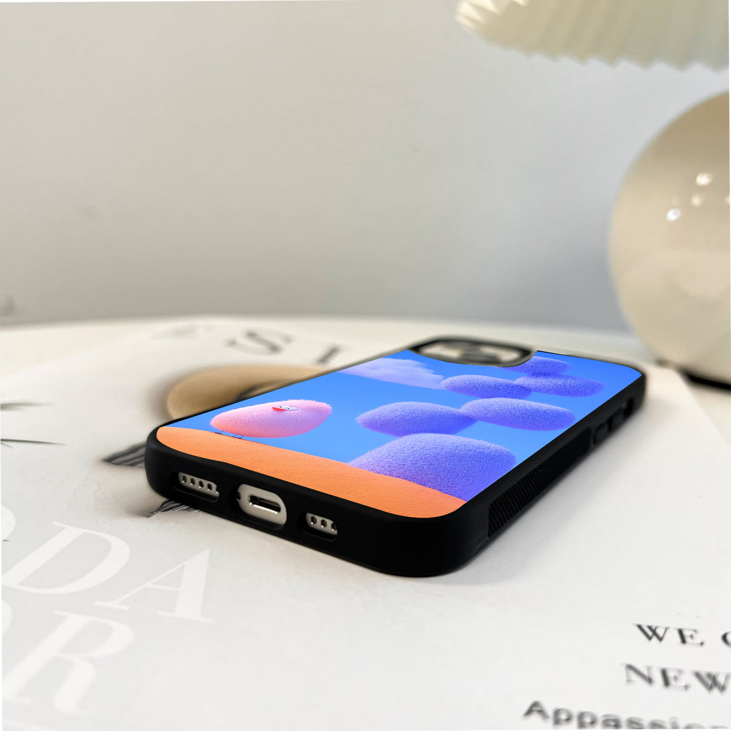 Fluff Stack Joy Glass Case