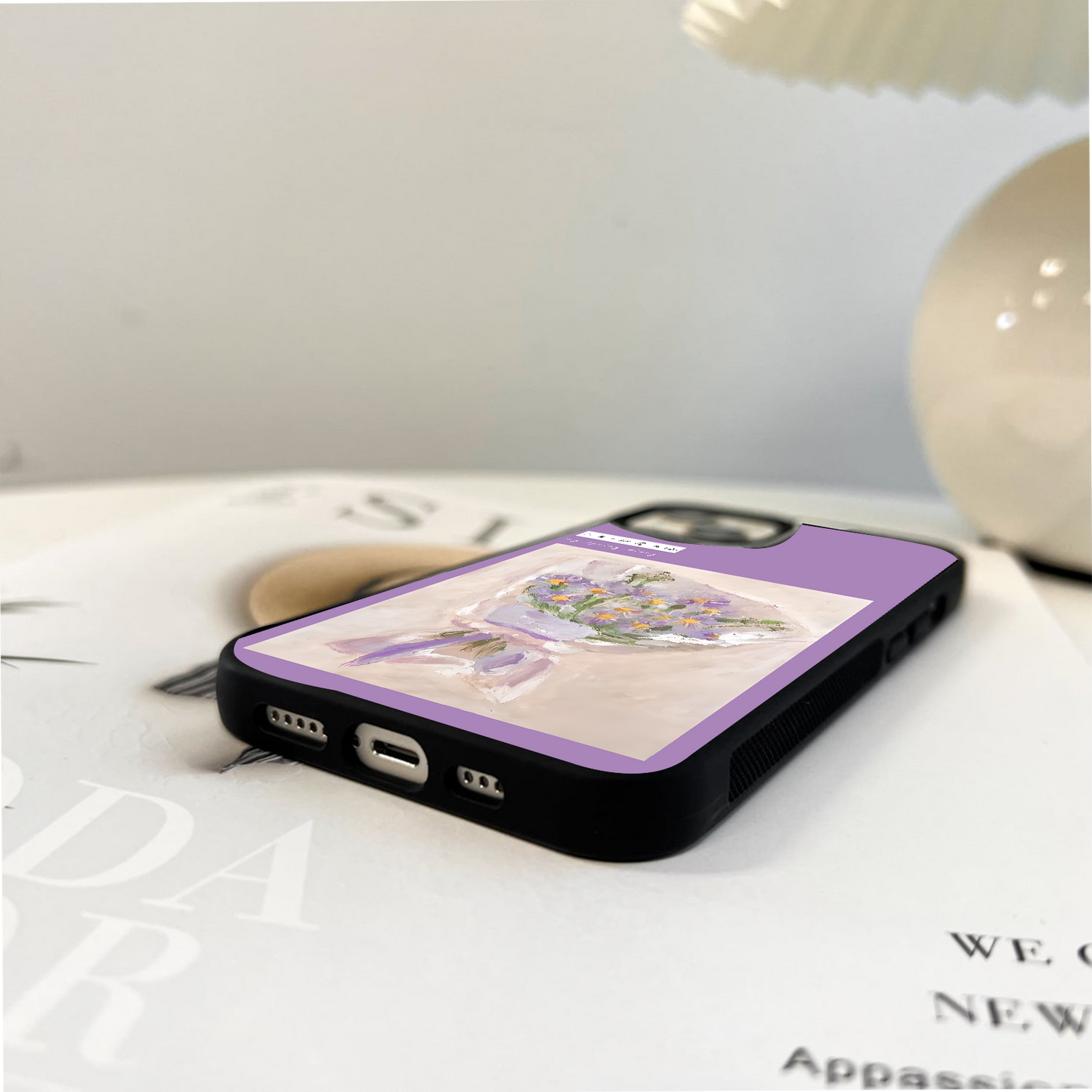 Diary of Spring Glass Case