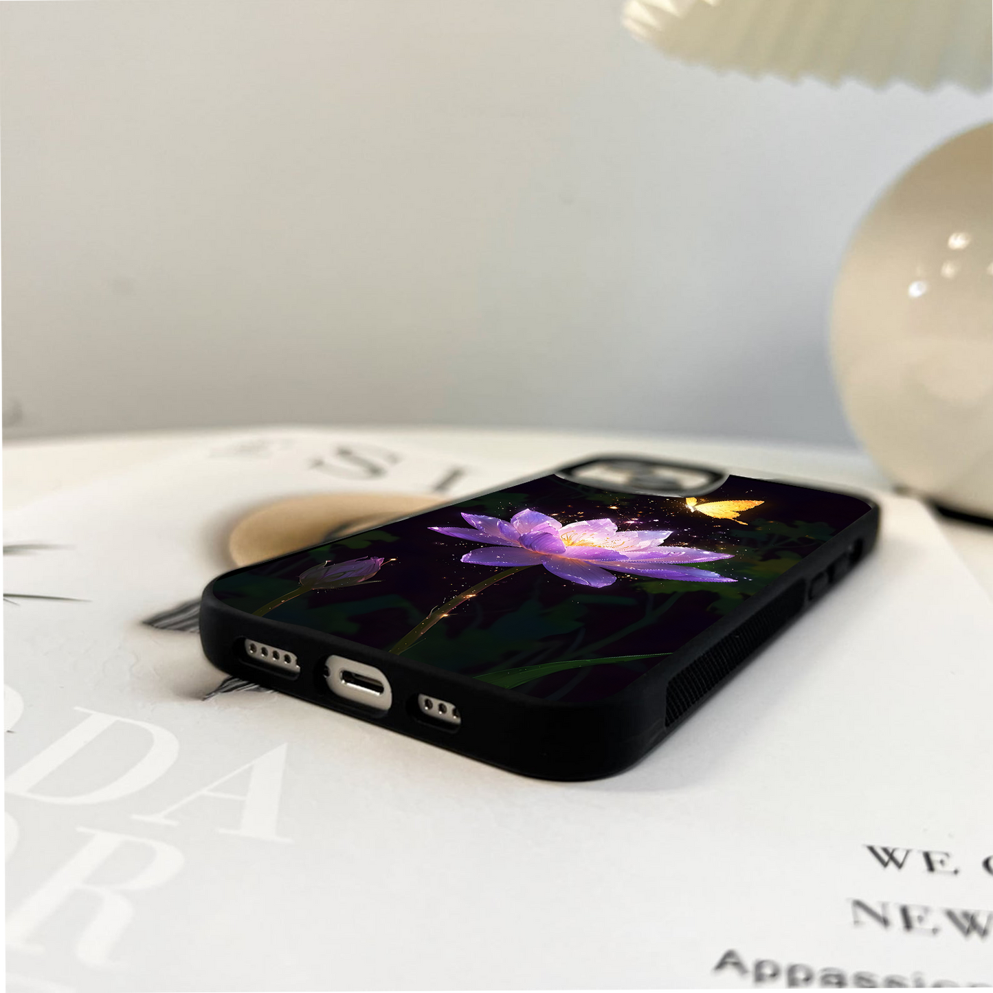 Mystic Bloom Light Glass Case