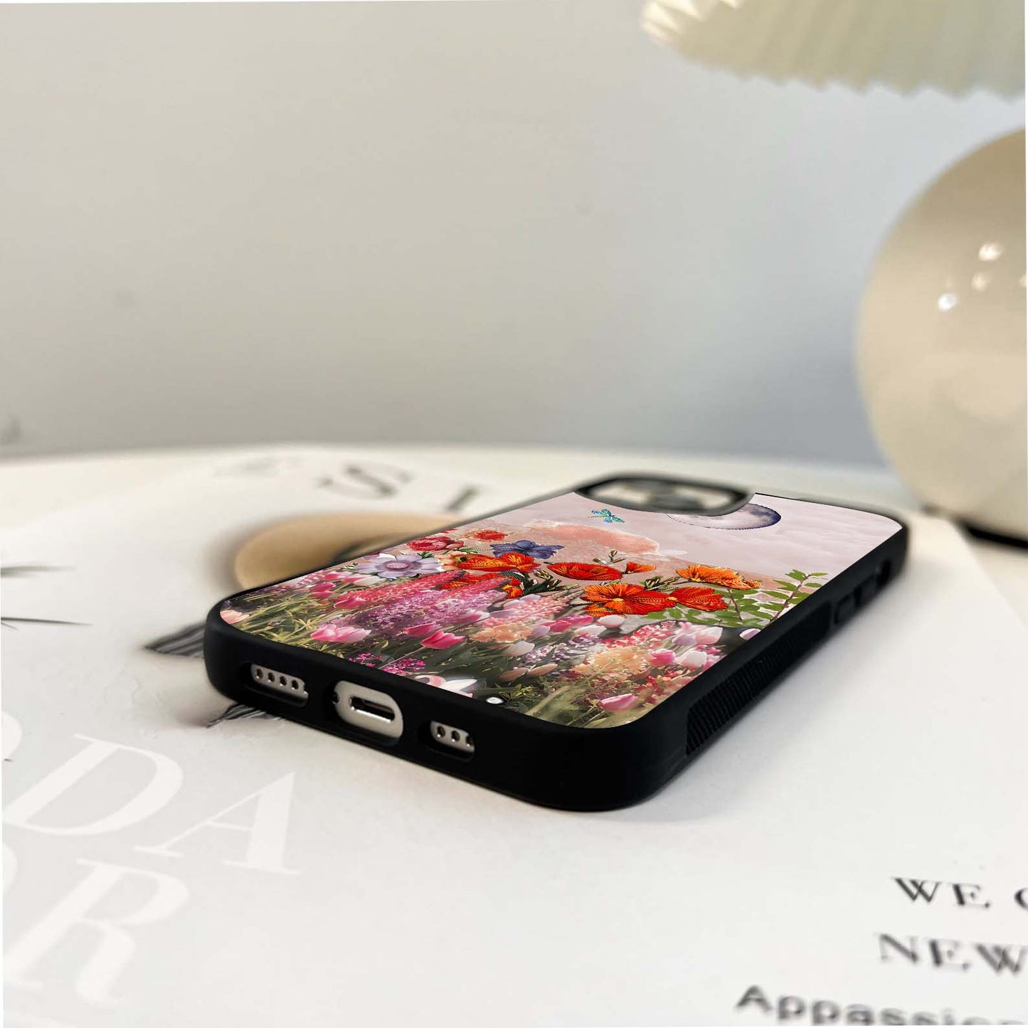 Celestial Bloom Symphony Glass Case