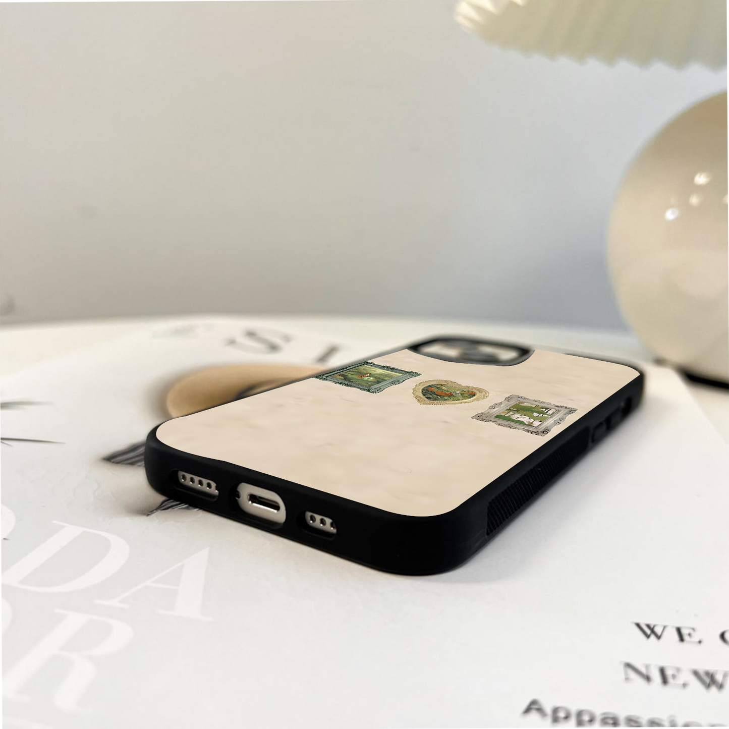 Framed Memory Garden Glass Case