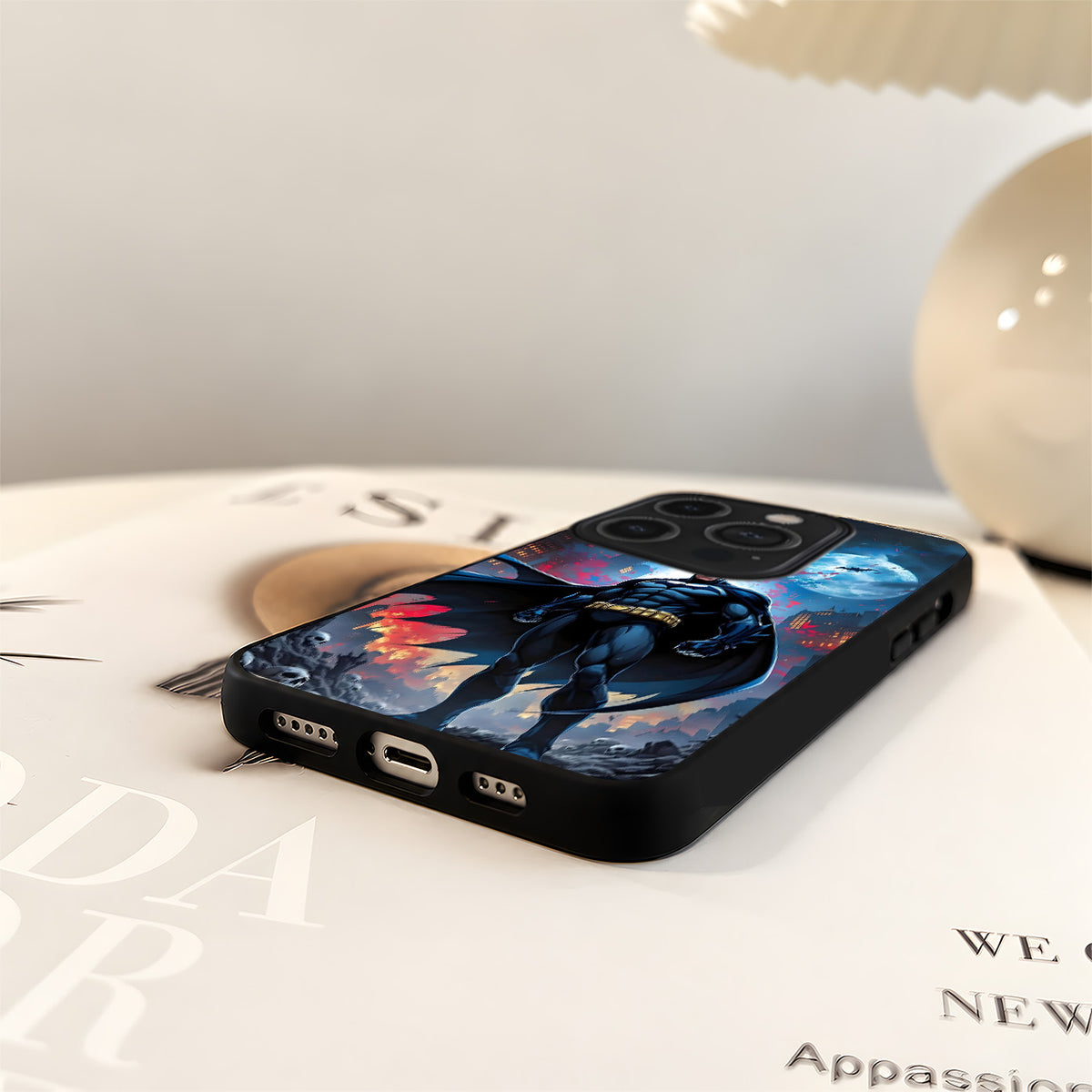 Batman Moon Warrior Glass Case