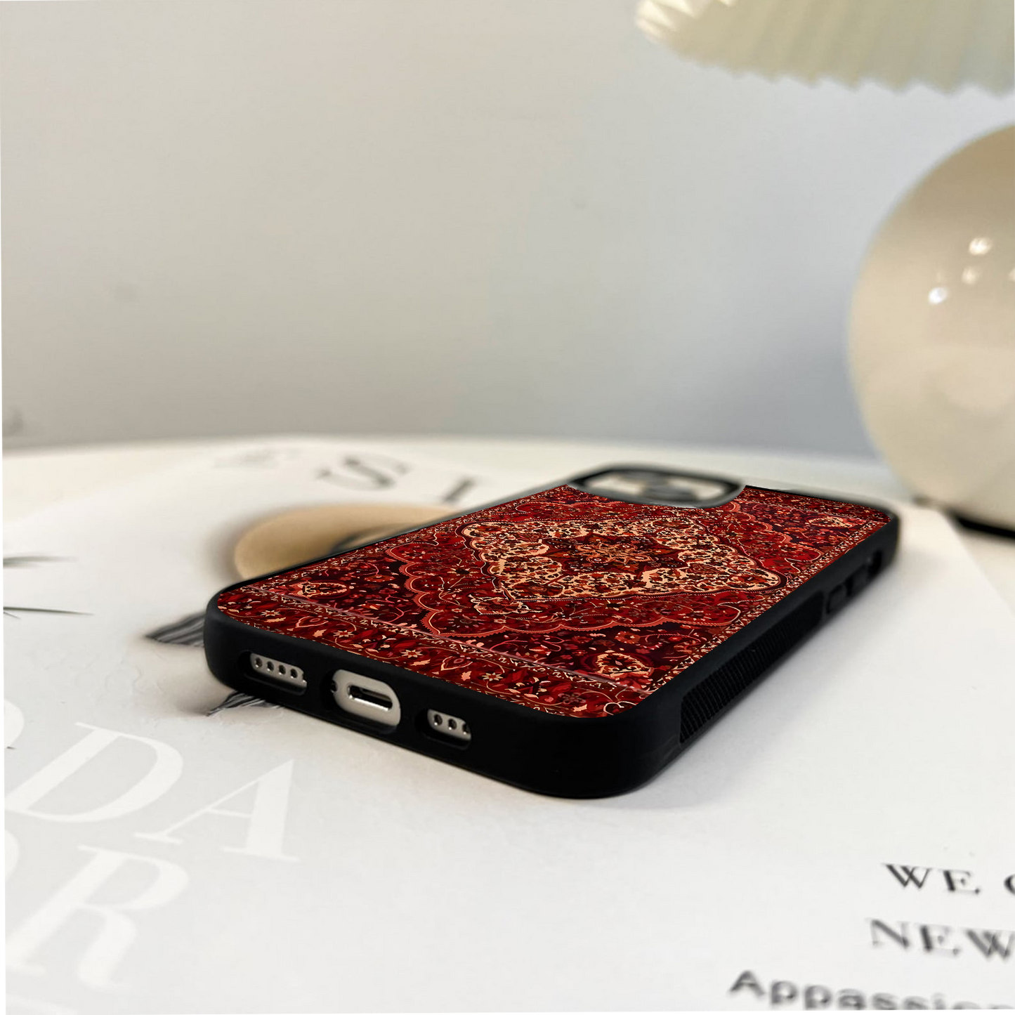 Vintage Ruby Royale Glass Case