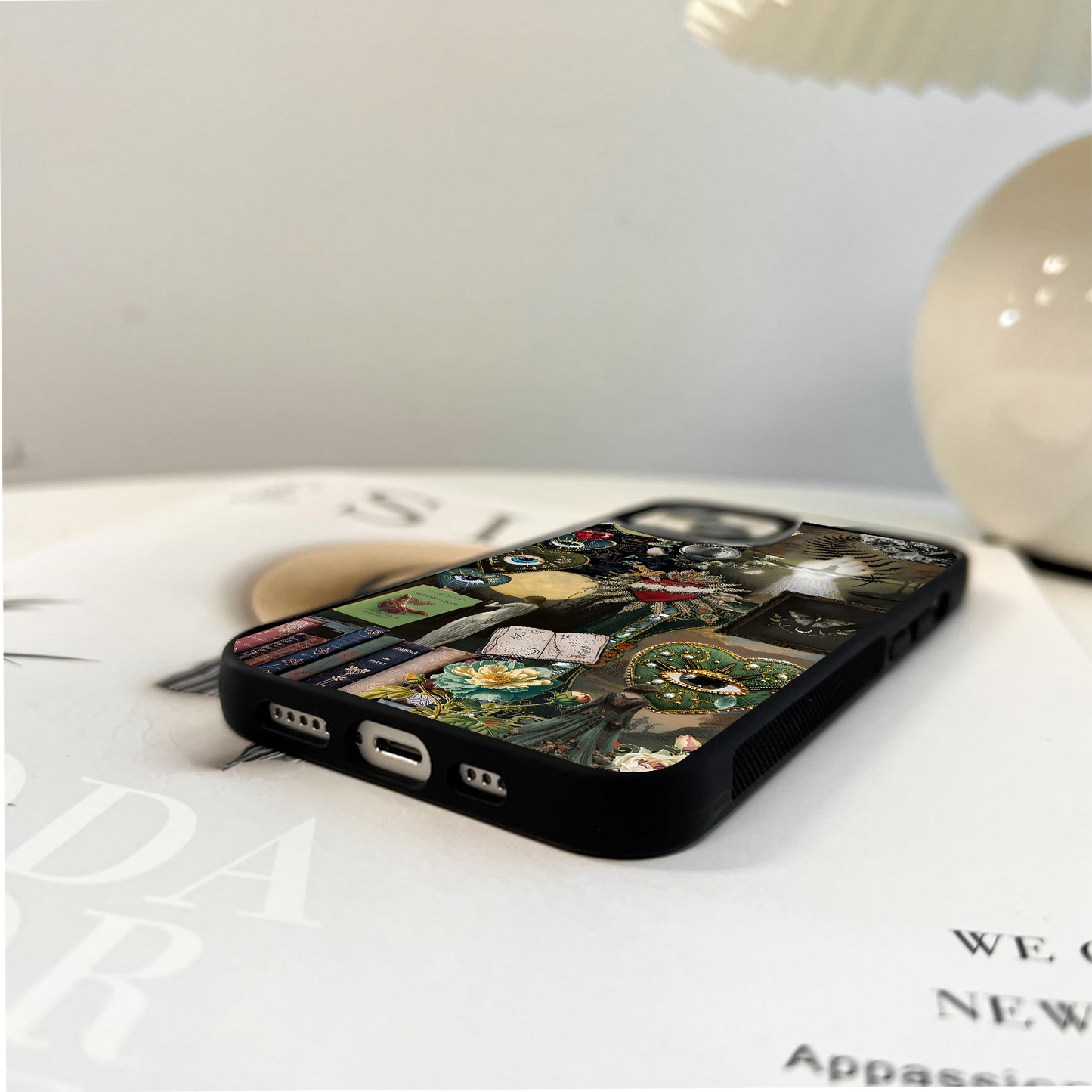 Mystic Heart Secrets Glass Case